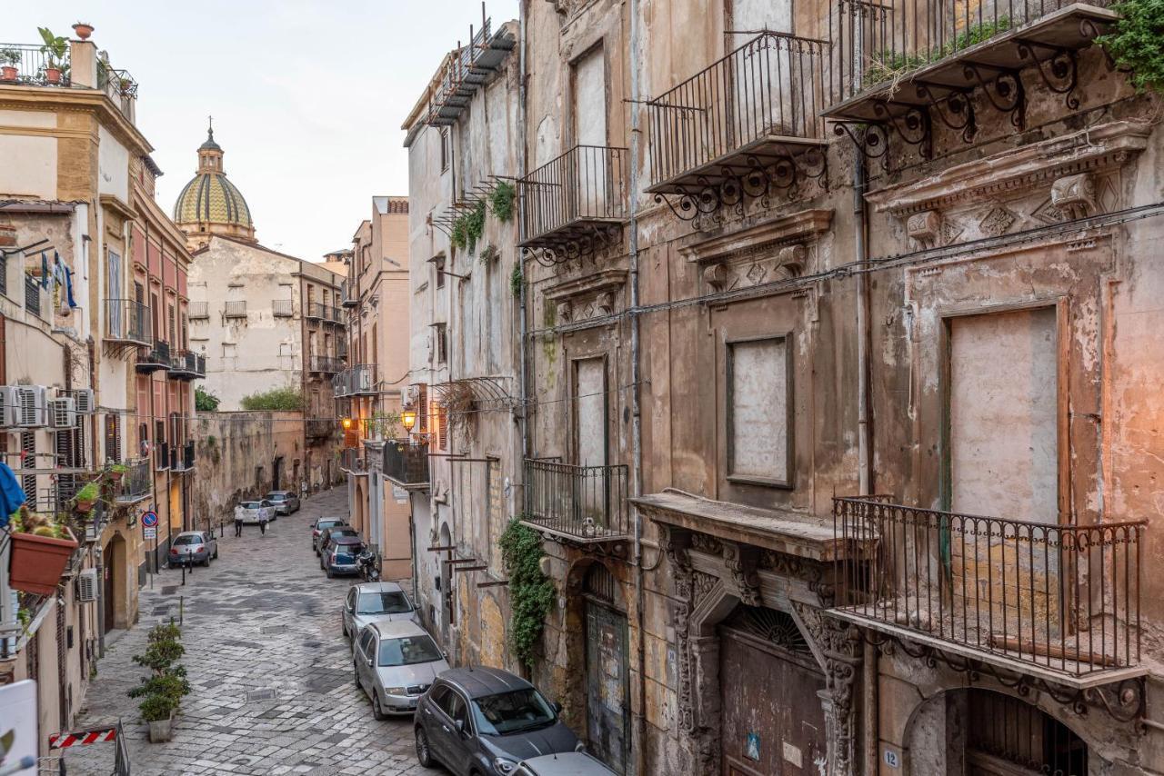 Casa Abbanniata A Ballaro' Palermo Exterior foto